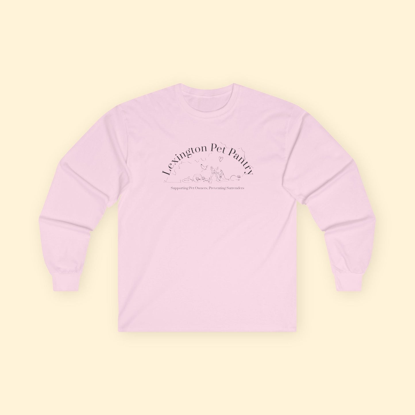 Long Sleeve Tee | FUNDRAISER | Lexington Pet Pantry - Detezi Designs - 15083635368208264256