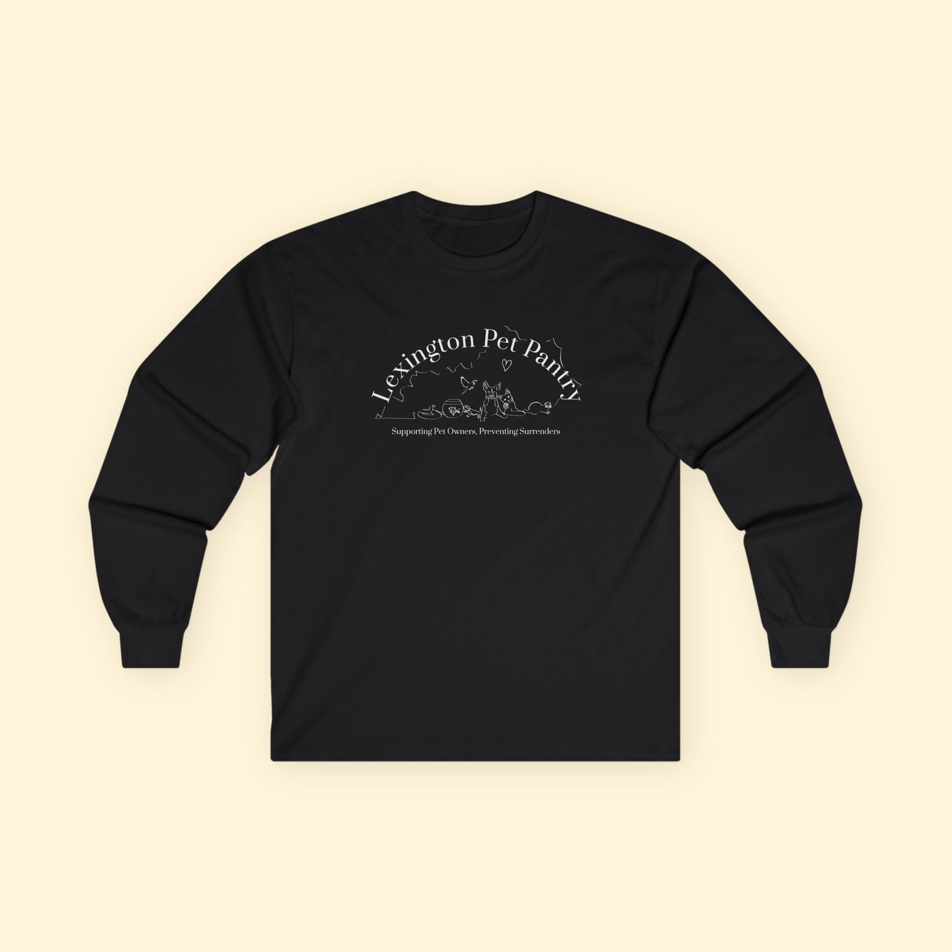 Long Sleeve Tee | FUNDRAISER | Lexington Pet Pantry - Detezi Designs - 26651258434317299384