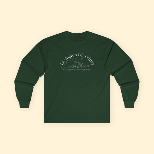 Long Sleeve Tee | FUNDRAISER | Lexington Pet Pantry - Detezi Designs - 33528450221210175783