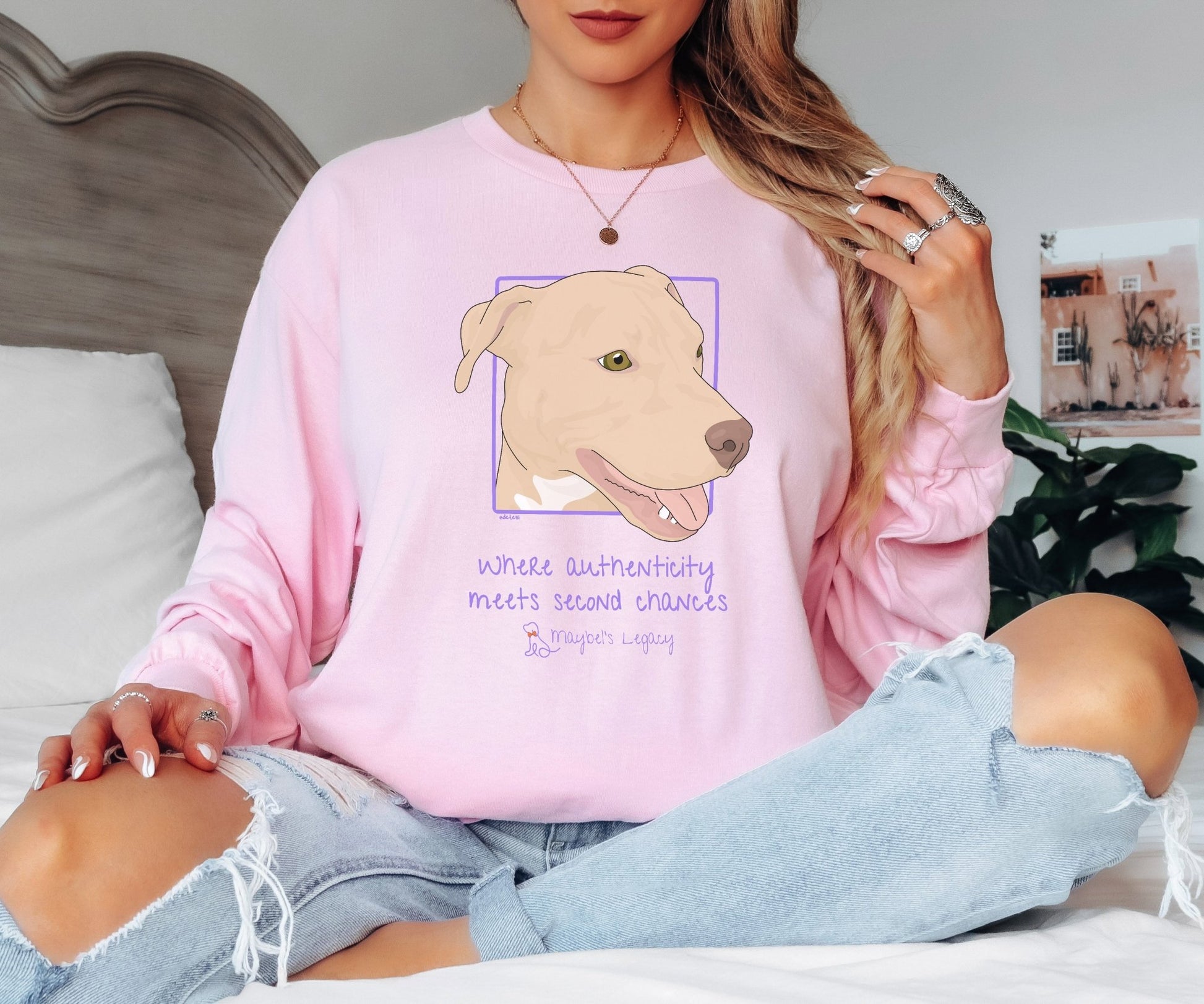 Long Sleeve Tee | FUNDRAISER | Maybel's Legacy - Detezi Designs - 38335770226430996585