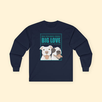 Long Sleeve Tee | FUNDRAISER | Miko's Rescue Mission - Detezi Designs - 21579639179404618711