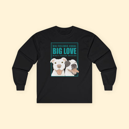 Long Sleeve Tee | FUNDRAISER | Miko's Rescue Mission - Detezi Designs - 28122557275048749275