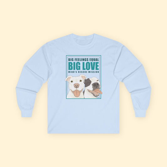 Long Sleeve Tee | FUNDRAISER | Miko's Rescue Mission - Detezi Designs - 81344446122707895736