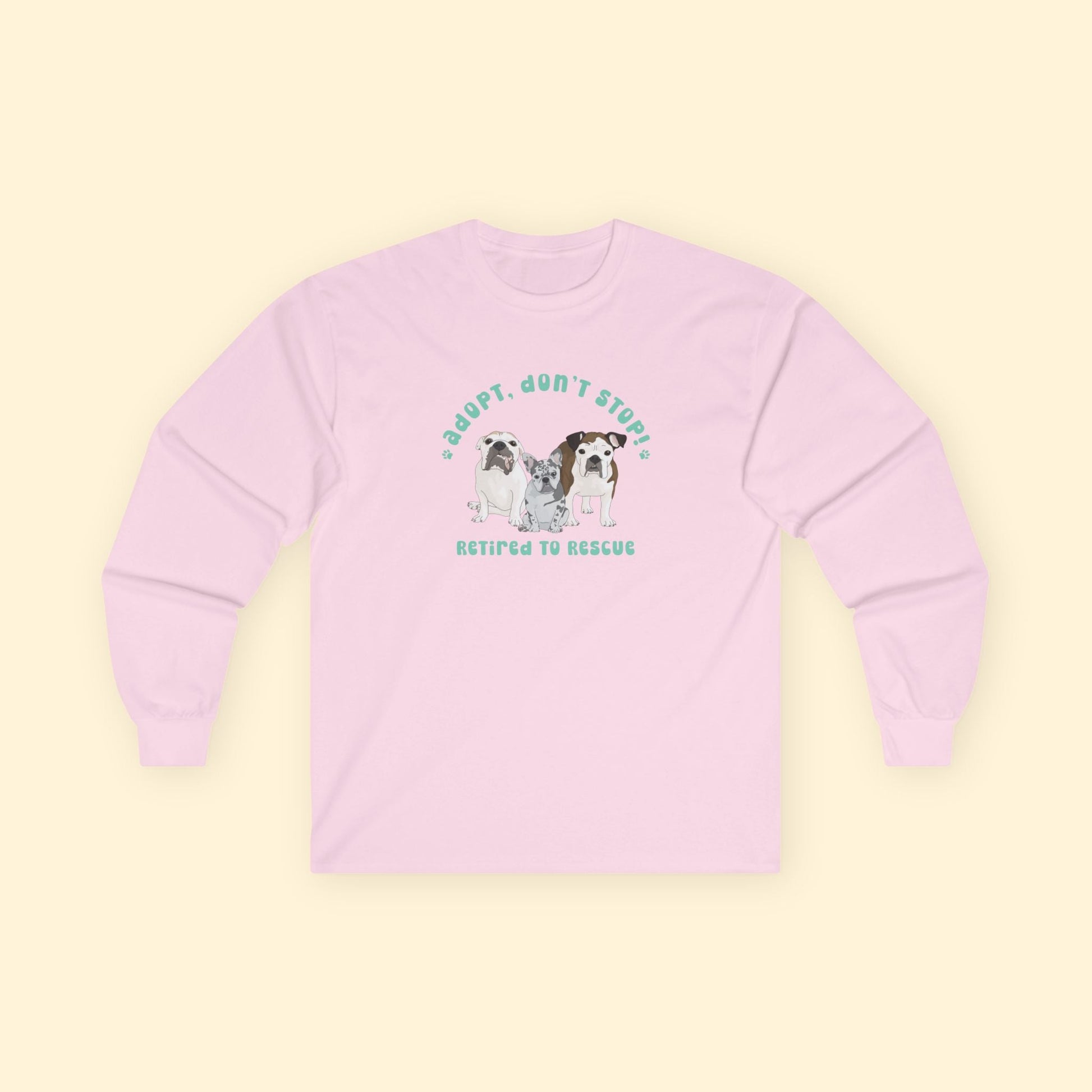 Long Sleeve Tee | FUNDRAISER | Retired to Rescue - Detezi Designs - 15683554879432287057