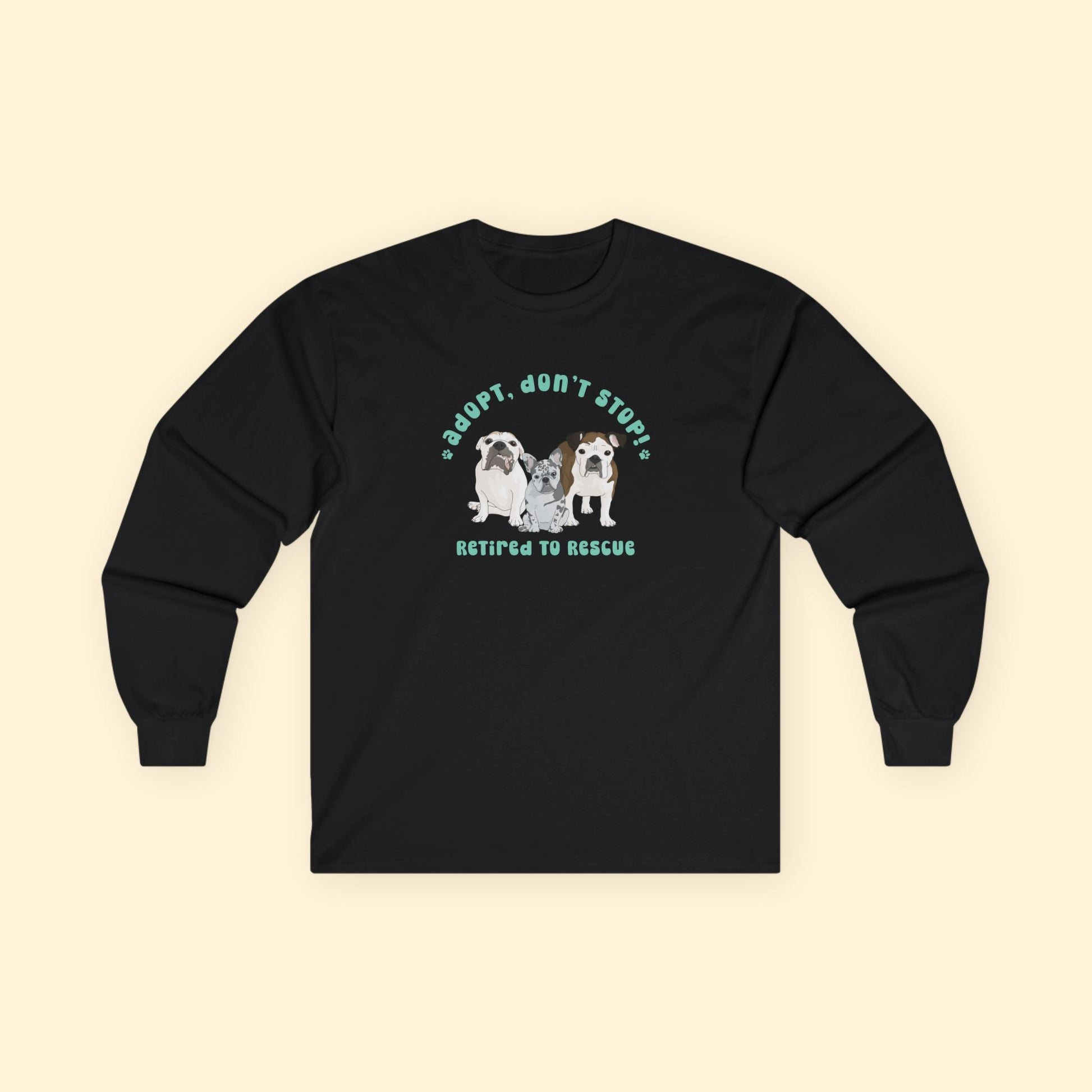 Long Sleeve Tee | FUNDRAISER | Retired to Rescue - Detezi Designs - 23715045272594045547