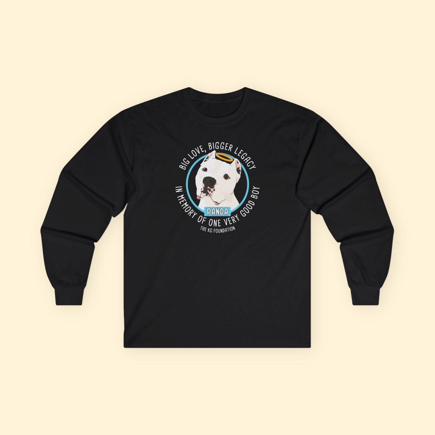 Long Sleeve Tee | FUNDRAISER | The KG Foundation | In Memory of Panda - Detezi Designs - 30194363492415134855