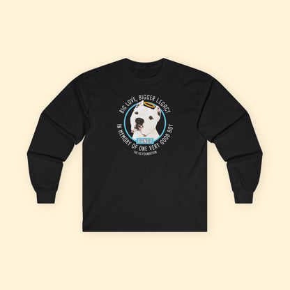 Long Sleeve Tee | FUNDRAISER | The KG Foundation | In Memory of Panda - Detezi Designs - 30194363492415134855