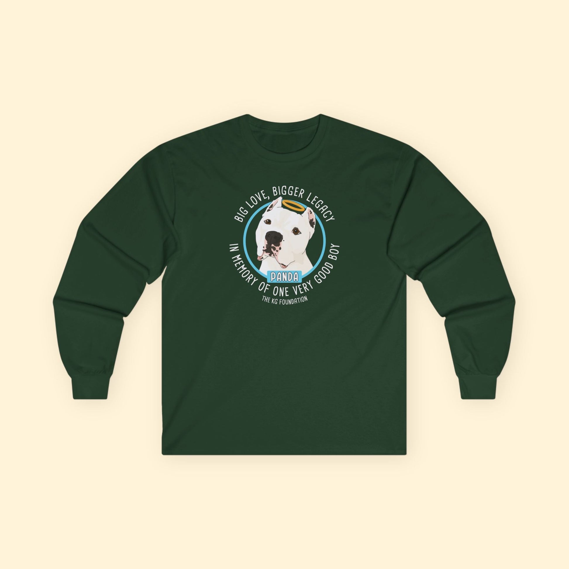 Long Sleeve Tee | FUNDRAISER | The KG Foundation | In Memory of Panda - Detezi Designs - 69891847484963971512