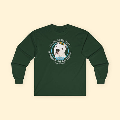 Long Sleeve Tee | FUNDRAISER | The KG Foundation | In Memory of Panda - Detezi Designs - 69891847484963971512