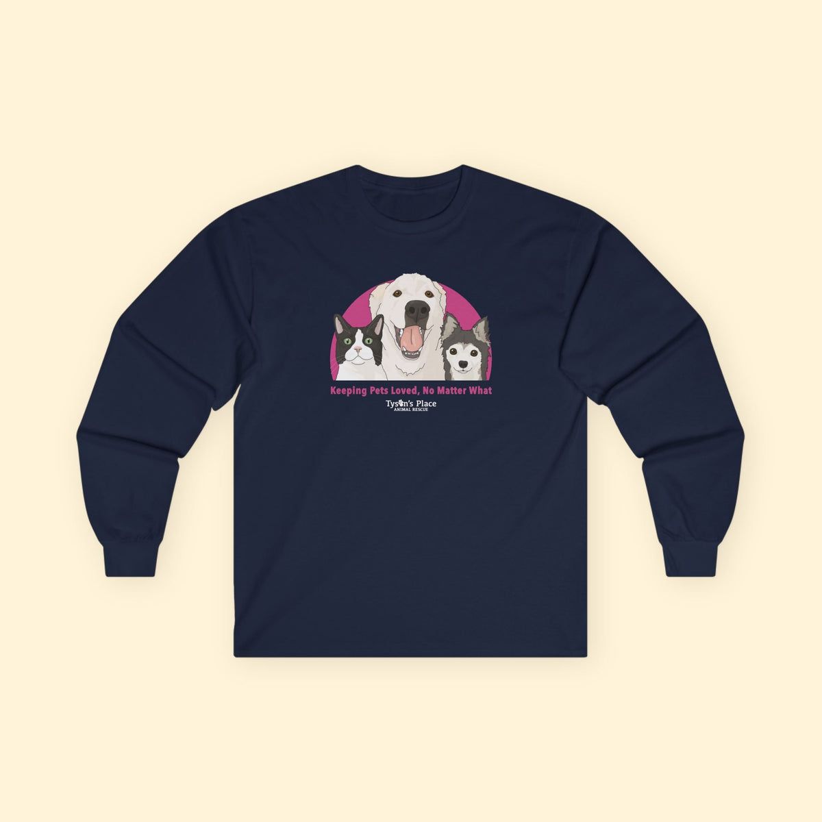 Long Sleeve Tee | FUNDRAISER | Tyson's Place - Detezi Designs-11749658908284517525