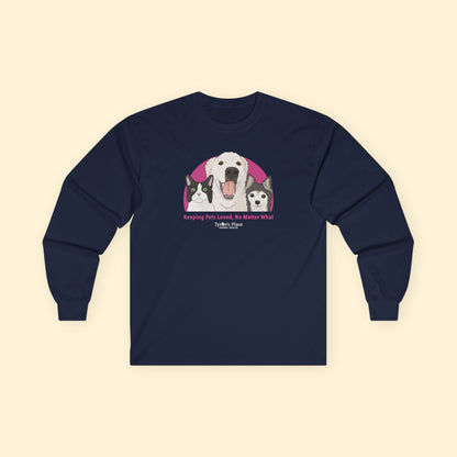 Long Sleeve Tee | FUNDRAISER | Tyson's Place - Detezi Designs-11749658908284517525