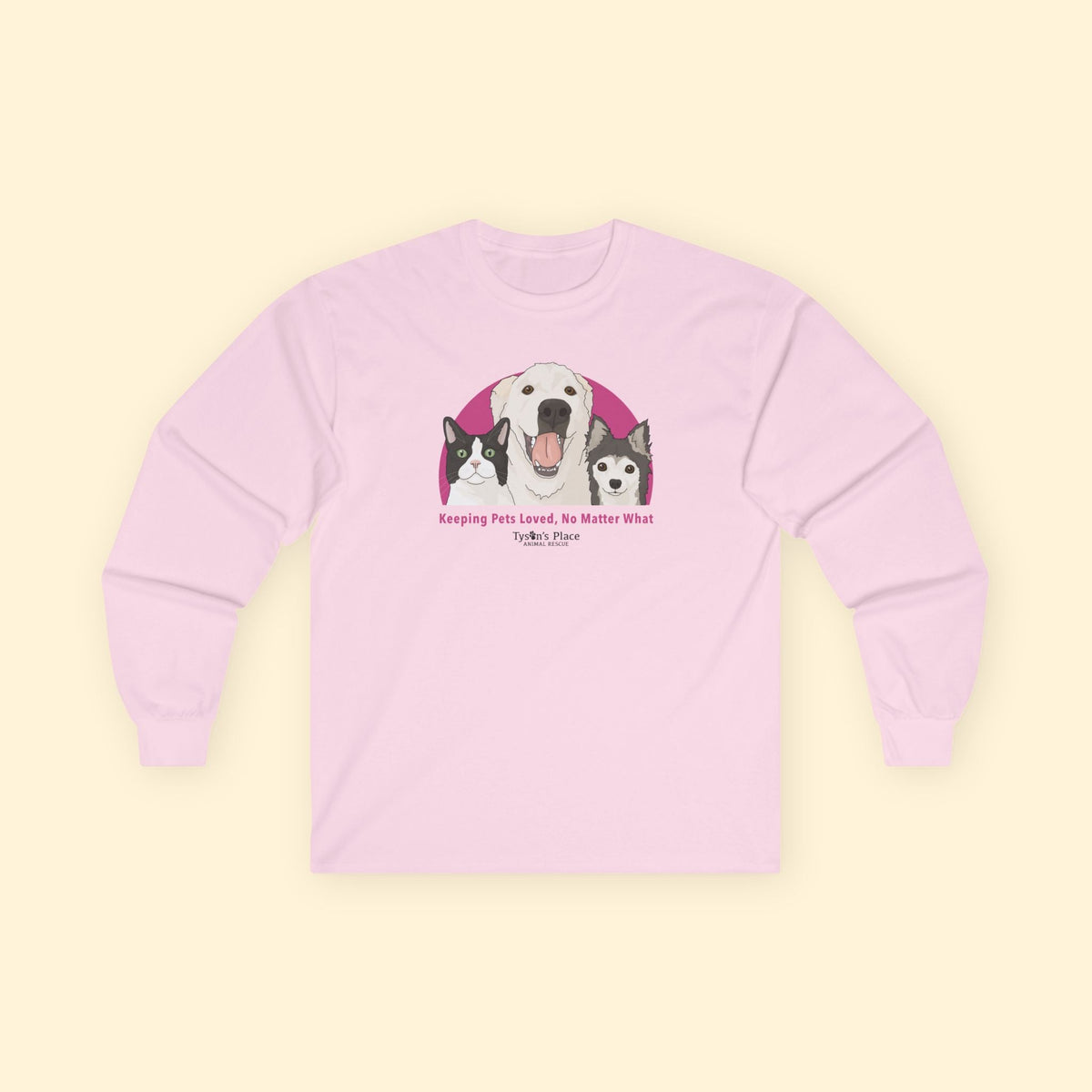 Long Sleeve Tee | FUNDRAISER | Tyson's Place - Detezi Designs-30230207593236468498