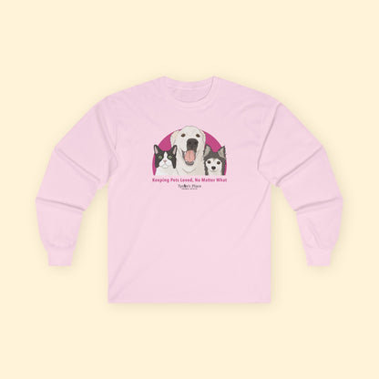 Long Sleeve Tee | FUNDRAISER | Tyson's Place - Detezi Designs-30230207593236468498