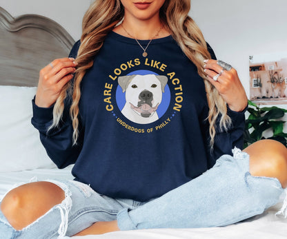 Long Sleeve Tee | FUNDRAISER | Underdogs of Philly - Detezi Designs-10409909769768950443