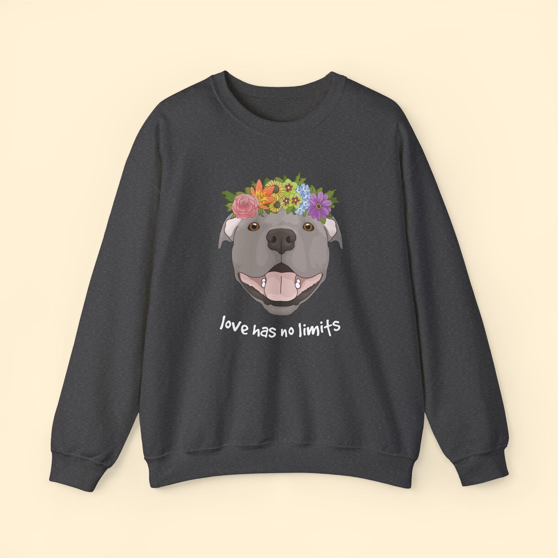 Love Has No Limits | Crewneck Sweatshirt - Detezi Designs-49242257012255670498