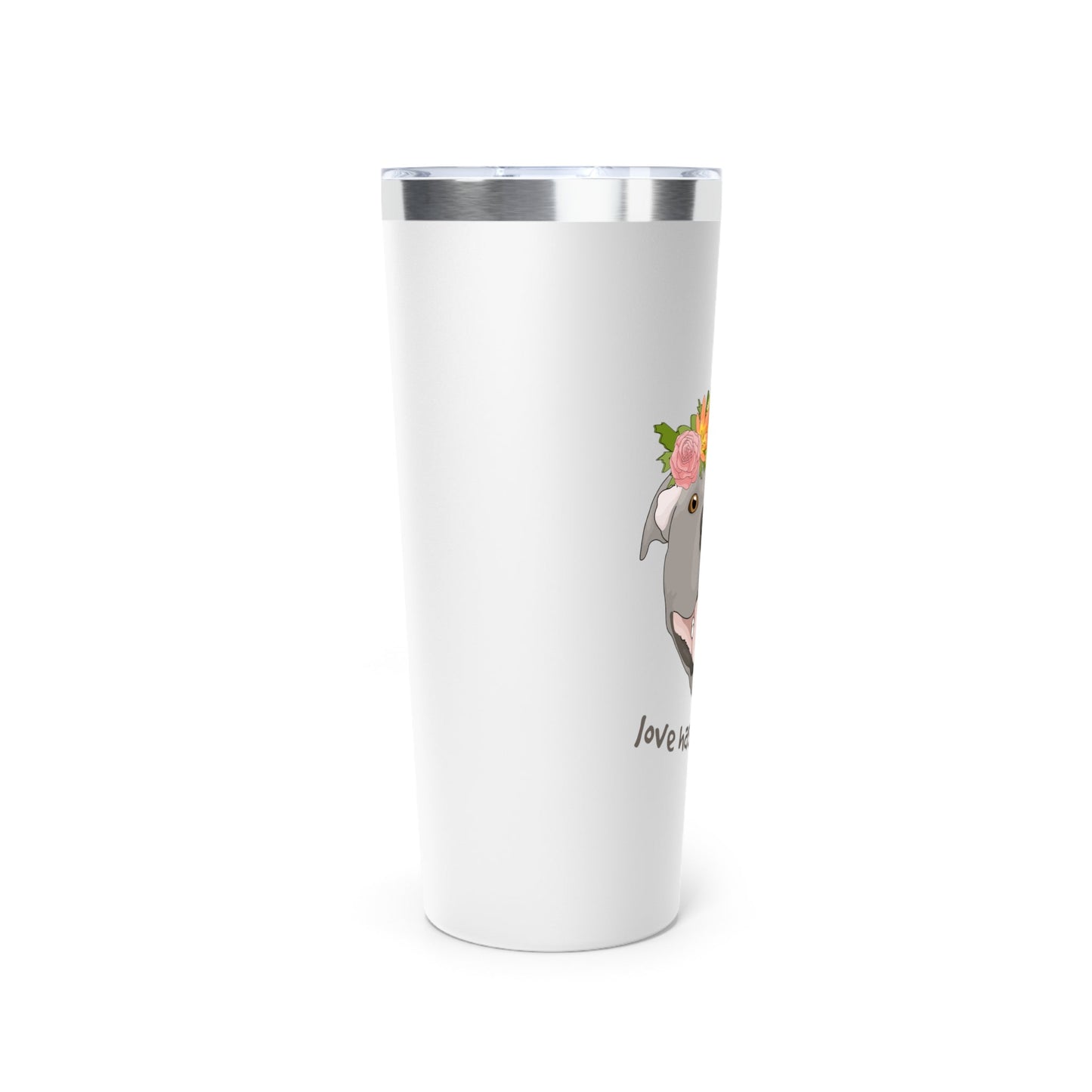 Love Has No Limits | Insulated Tumbler, 22oz - Detezi Designs - 14246552506750596651