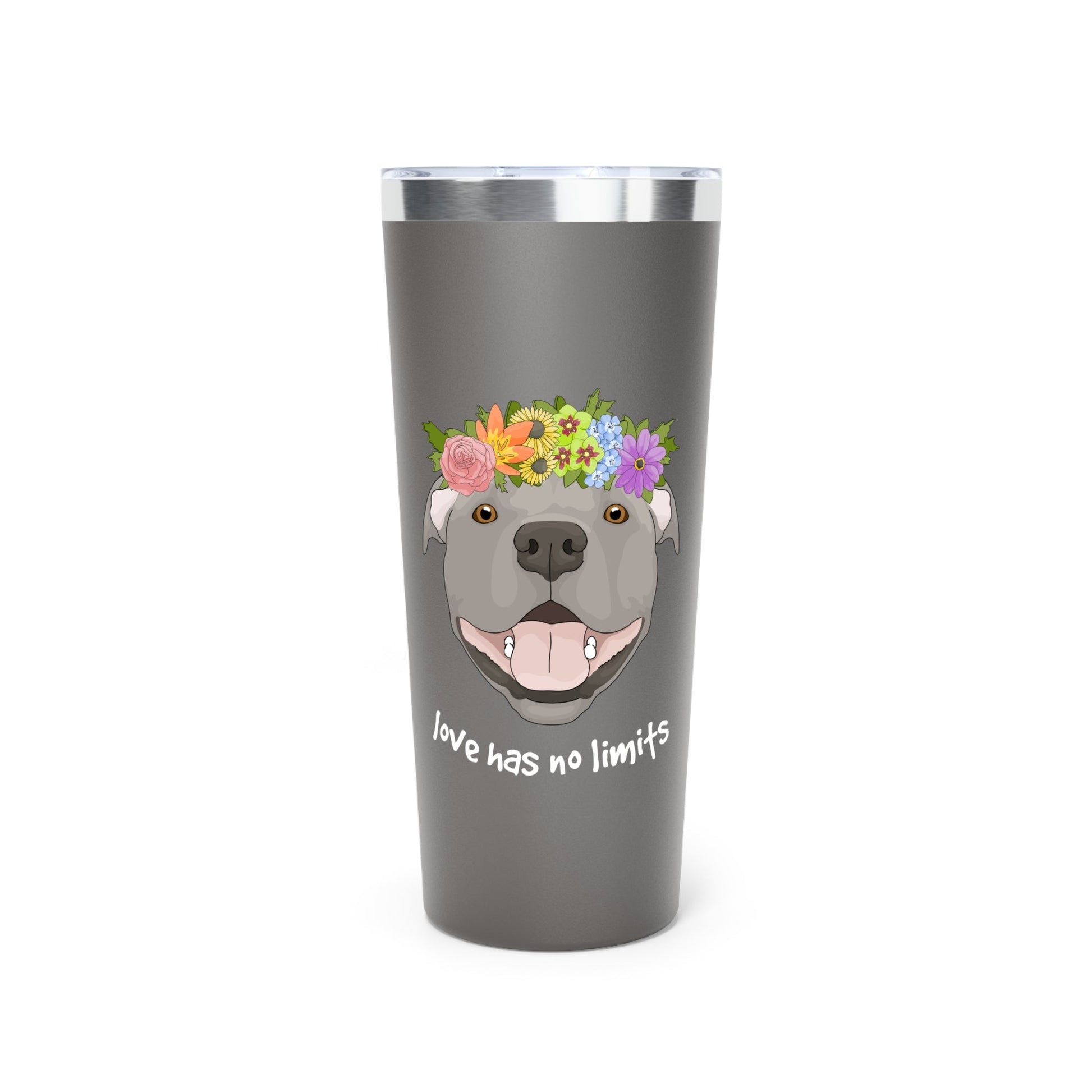 Love Has No Limits | Insulated Tumbler, 22oz - Detezi Designs - 14246552506750596651