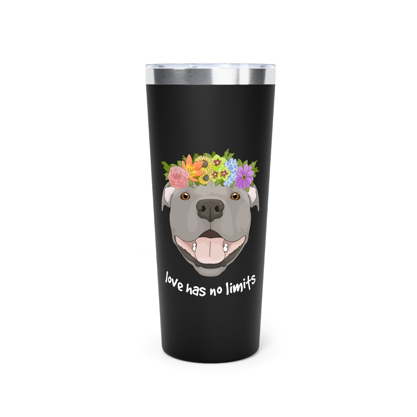 Love Has No Limits | Insulated Tumbler, 22oz - Detezi Designs - 17430811947394030465