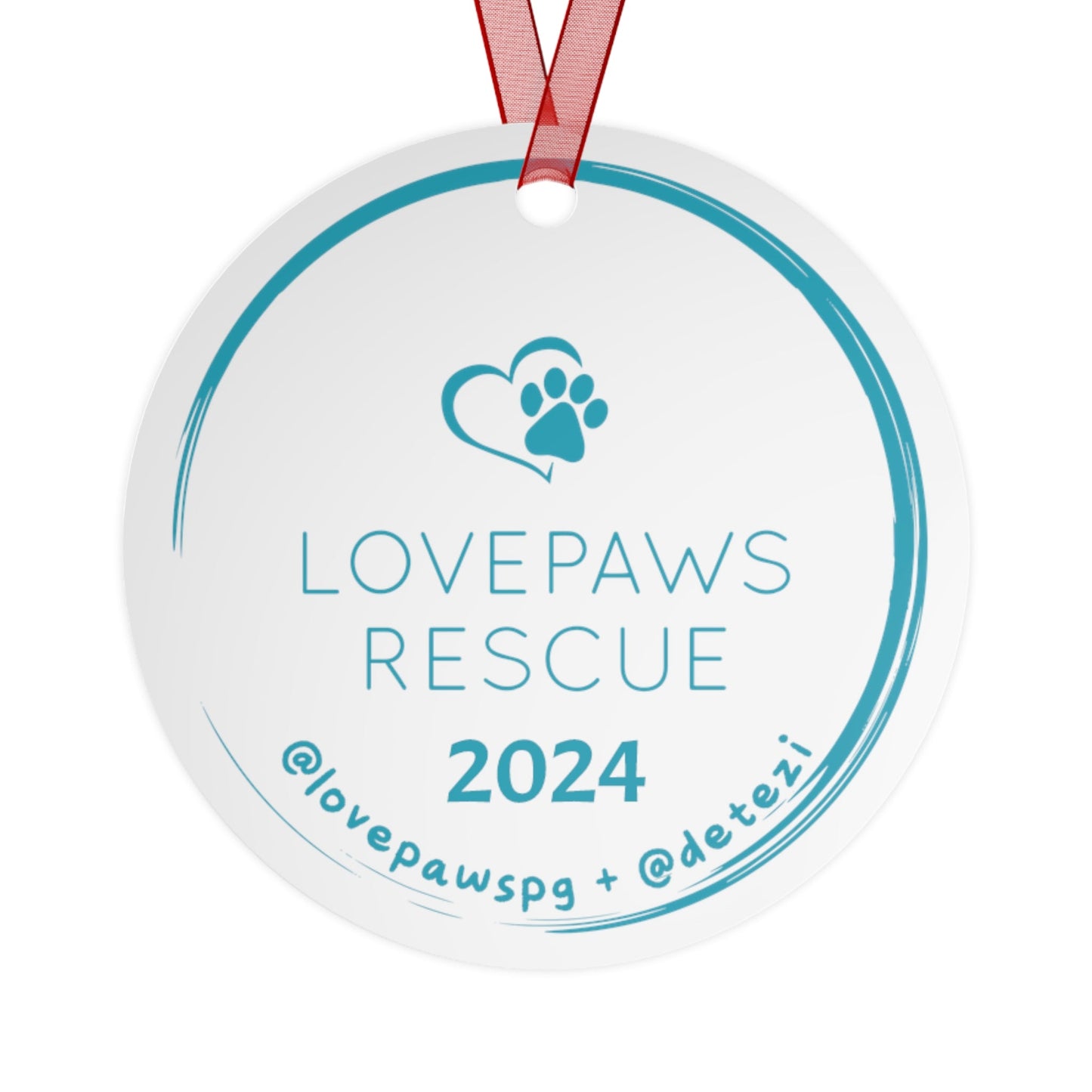 LOVEPAWS | FUNDRAISER | 2024 Holiday Ornament - Detezi Designs - 56788235299218526997