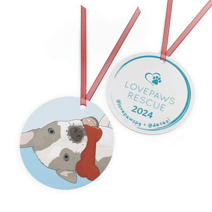 LOVEPAWS | FUNDRAISER | 2024 Holiday Ornament - Detezi Designs - 56788235299218526997