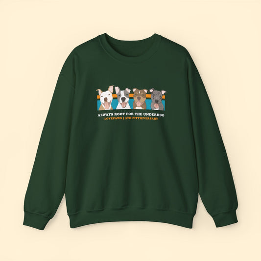 LOVEPAWS | FUNDRAISER | Crewneck Sweatshirt - Detezi Designs - 38061933248881534997