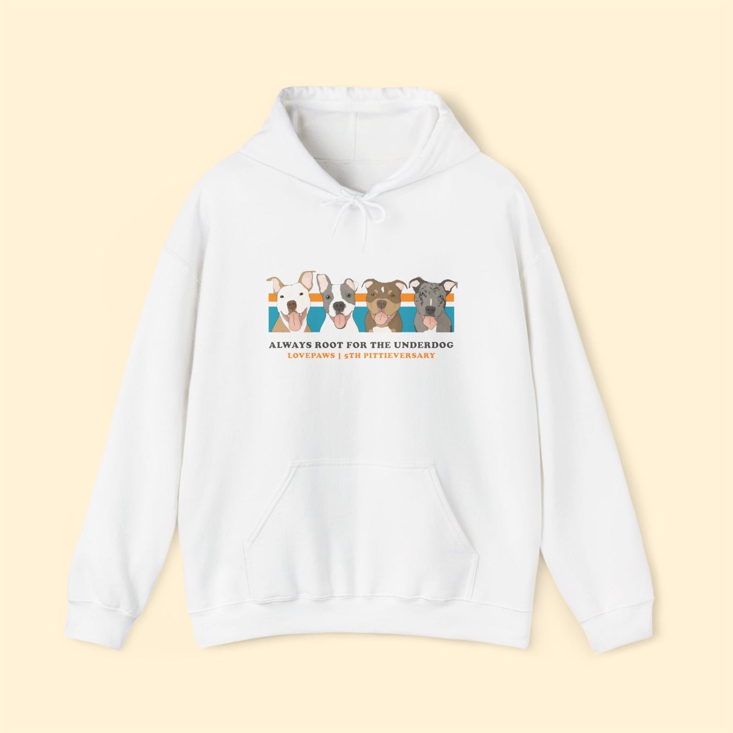 LOVEPAWS | FUNDRAISER | Hooded Sweatshirt - Detezi Designs - 19614531386248027413