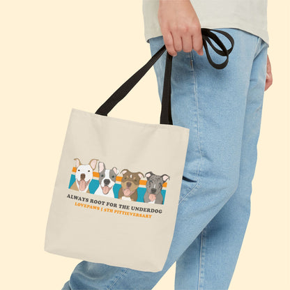 LOVEPAWS | FUNDRAISER | Tote Bag - Detezi Designs - 20450681753590757349