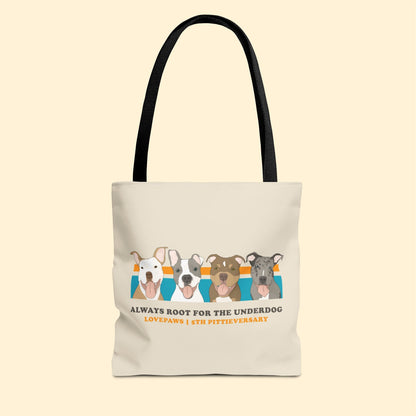 LOVEPAWS | FUNDRAISER | Tote Bag - Detezi Designs - 25695098333495306961