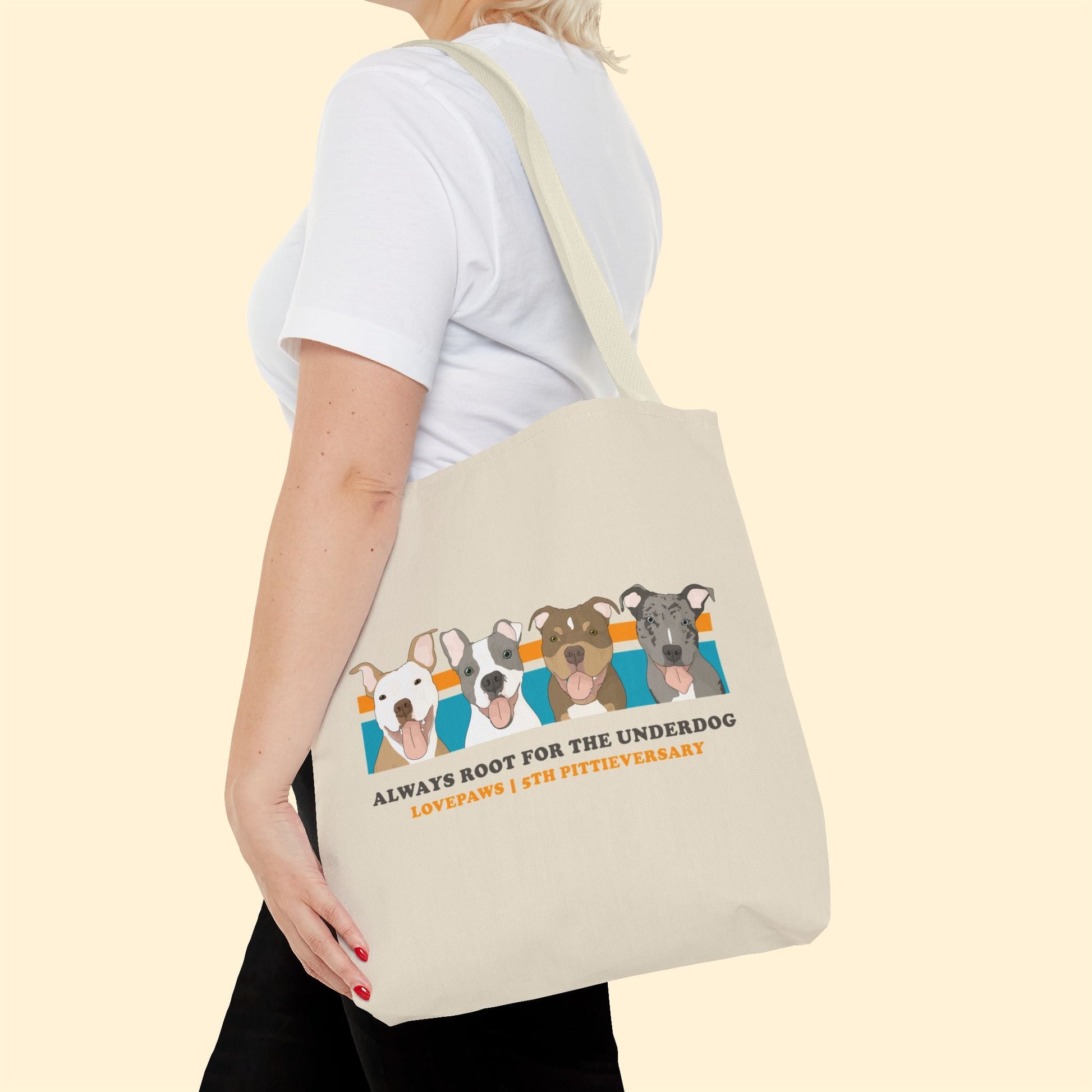 LOVEPAWS | FUNDRAISER | Tote Bag - Detezi Designs - 25695098333495306961