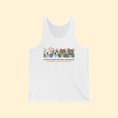 LOVEPAWS | FUNDRAISER | Unisex Jersey Tank - Detezi Designs - 60532133751036645180