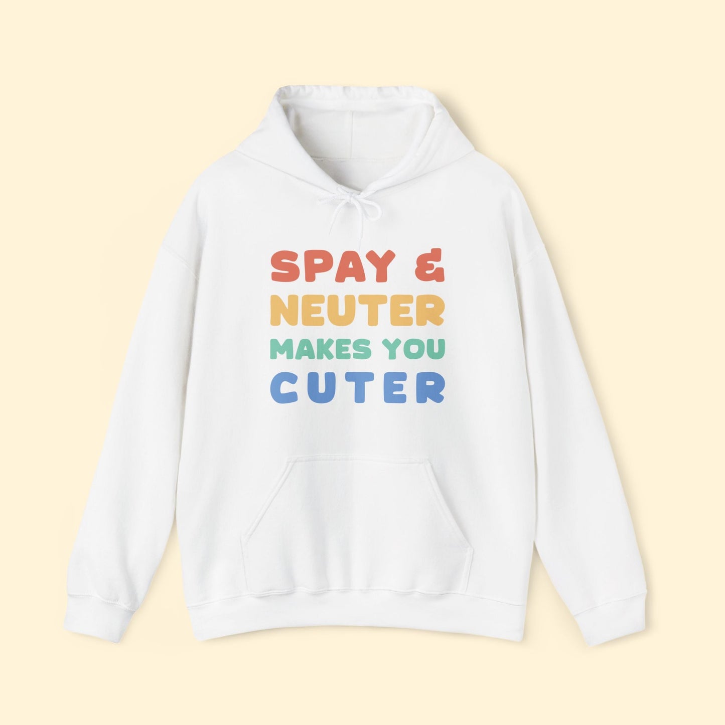 Makes You Cuter | Hooded Sweatshirt - Detezi Designs - 23609385385027841765