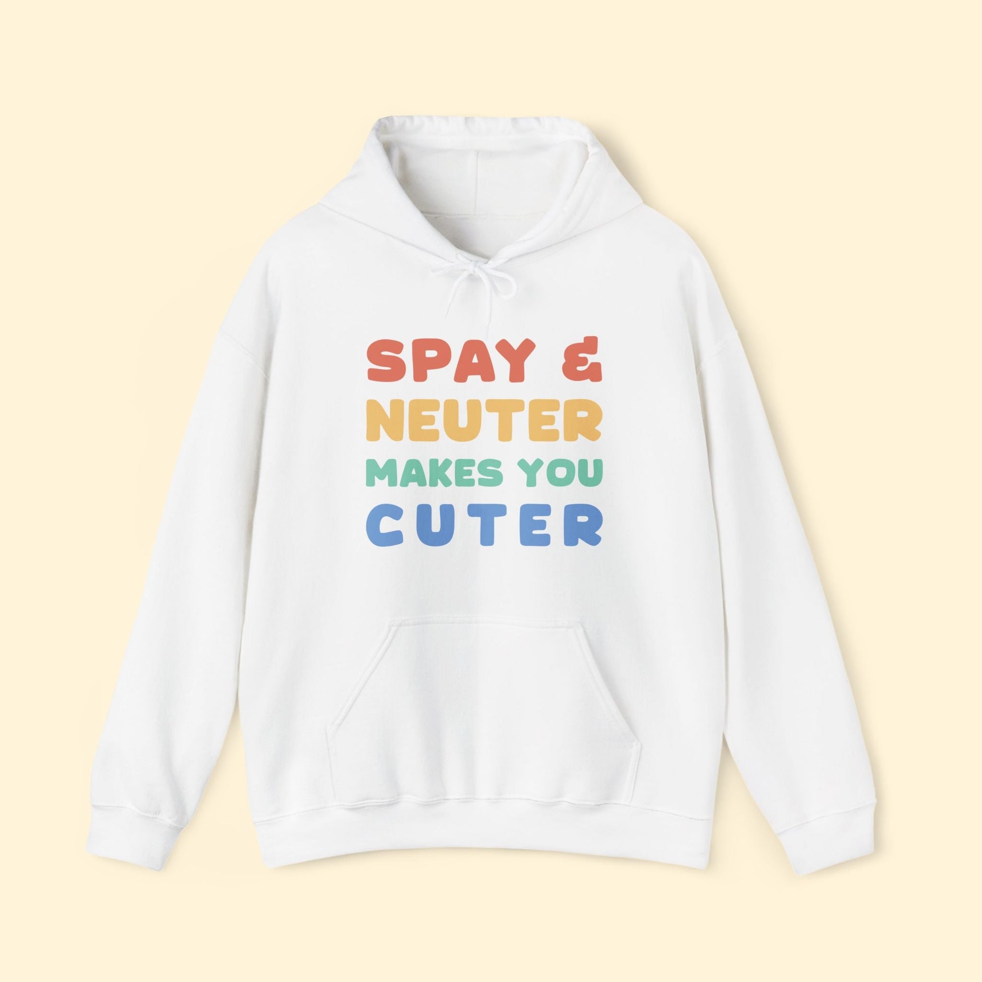 Makes You Cuter | Hooded Sweatshirt - Detezi Designs - 23609385385027841765