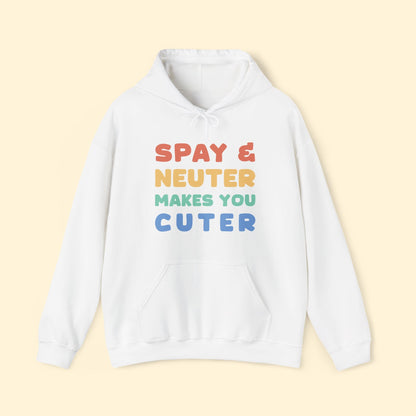 Makes You Cuter | Hooded Sweatshirt - Detezi Designs - 23609385385027841765