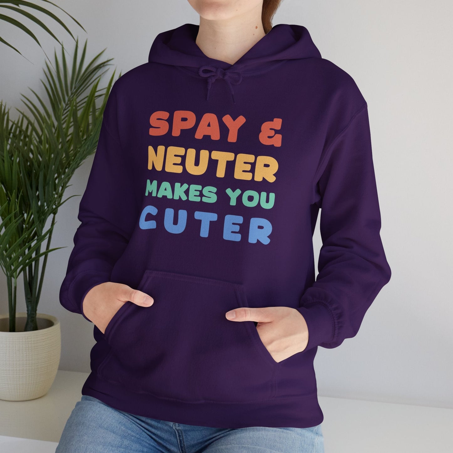 Makes You Cuter | Hooded Sweatshirt - Detezi Designs - 23609385385027841765