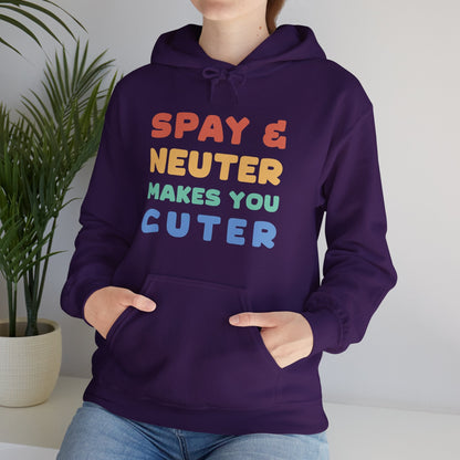 Makes You Cuter | Hooded Sweatshirt - Detezi Designs - 23609385385027841765
