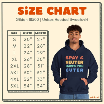 Makes You Cuter | Hooded Sweatshirt - Detezi Designs - 23609385385027841765