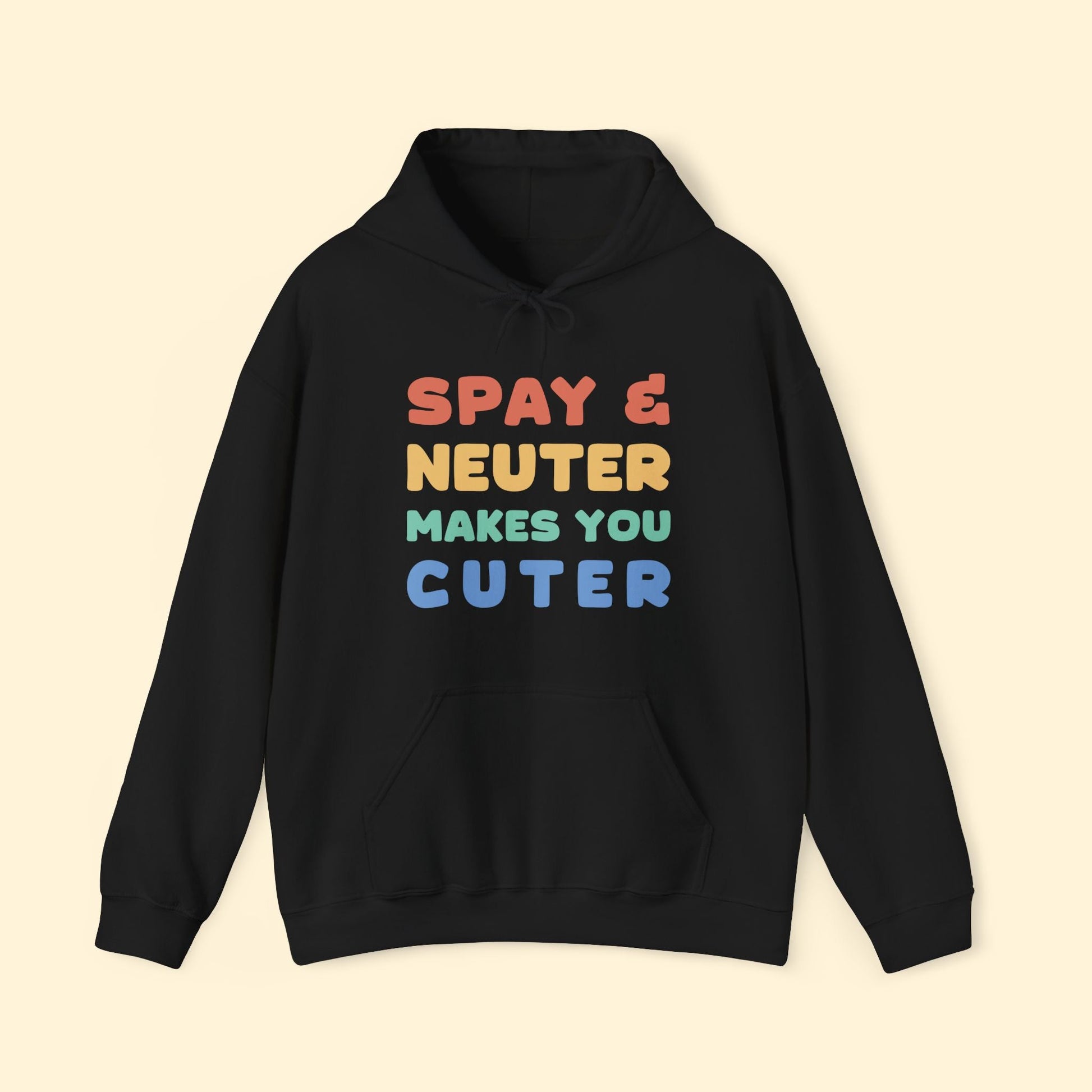 Makes You Cuter | Hooded Sweatshirt - Detezi Designs - 24855266895842906747