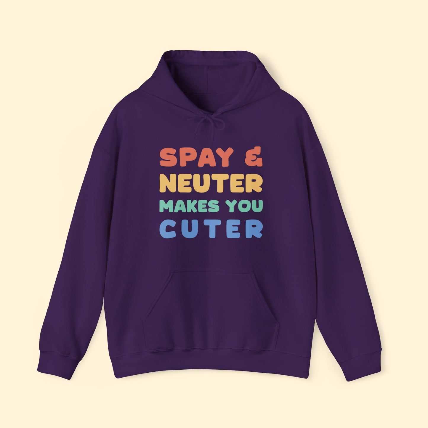 Makes You Cuter | Hooded Sweatshirt - Detezi Designs - 30427054120208632235