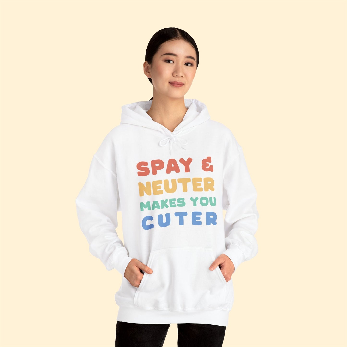Makes You Cuter | Hooded Sweatshirt - Detezi Designs - 68886160248315049149