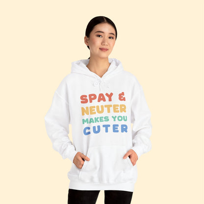 Makes You Cuter | Hooded Sweatshirt - Detezi Designs - 68886160248315049149