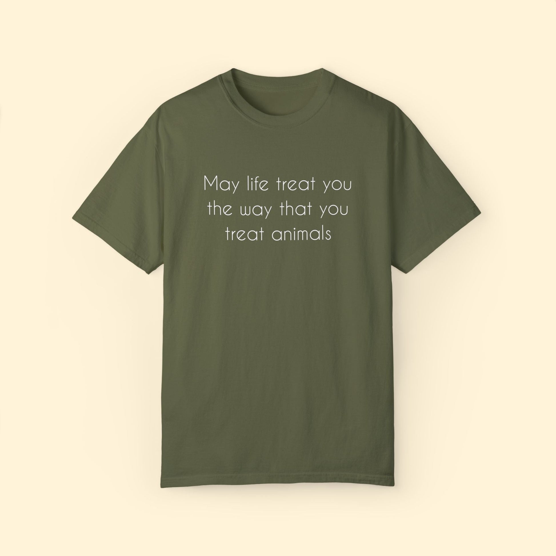 May Life Treat You | Comfort Colors Unisex T-shirt - Detezi Designs - 24027603388056200493