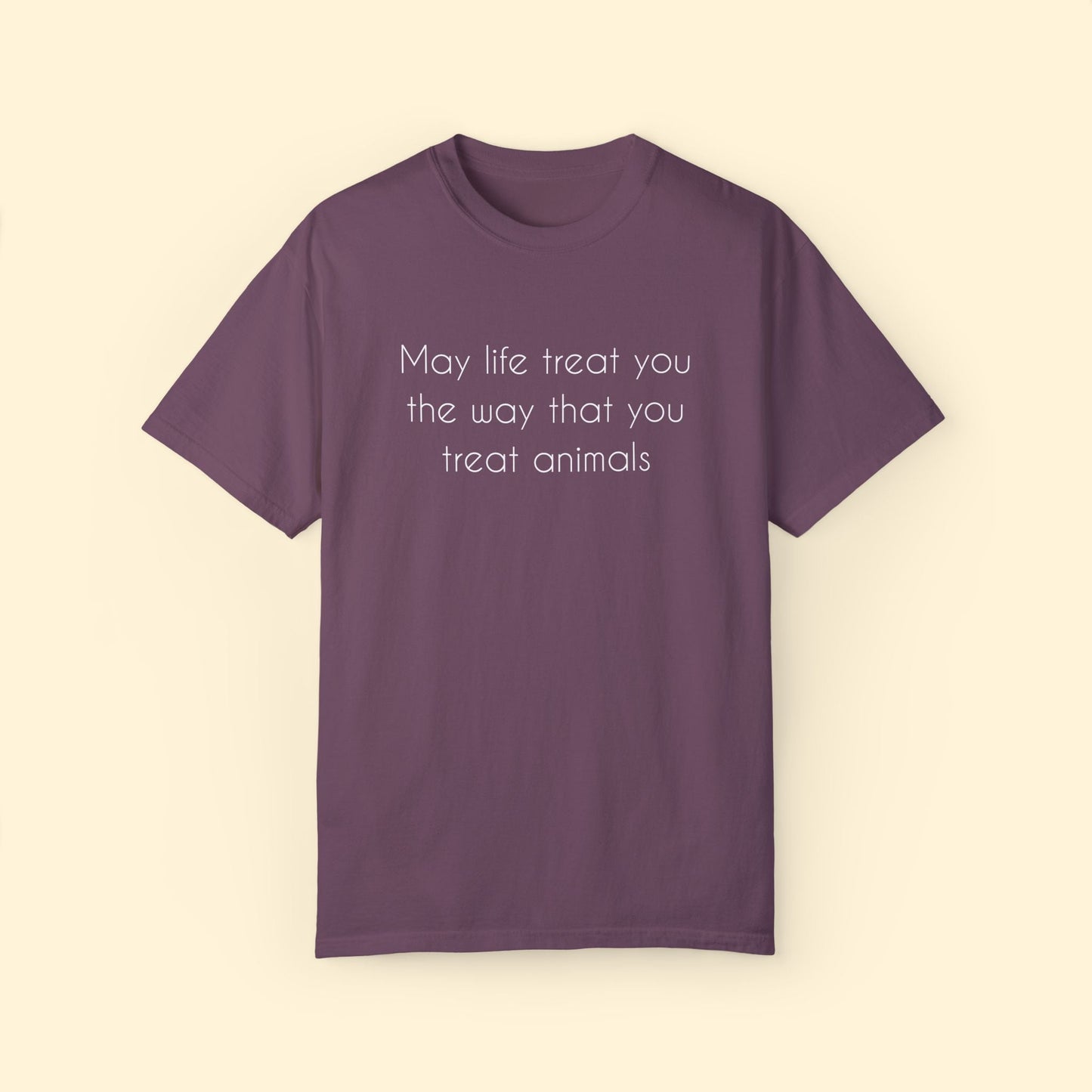 May Life Treat You | Comfort Colors Unisex T-shirt - Detezi Designs - 94919406104580258500