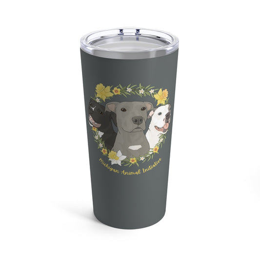 Michigan Animal Initiative | FUNDRAISER | 20oz Tumbler - Detezi Designs - 16426112019007204548