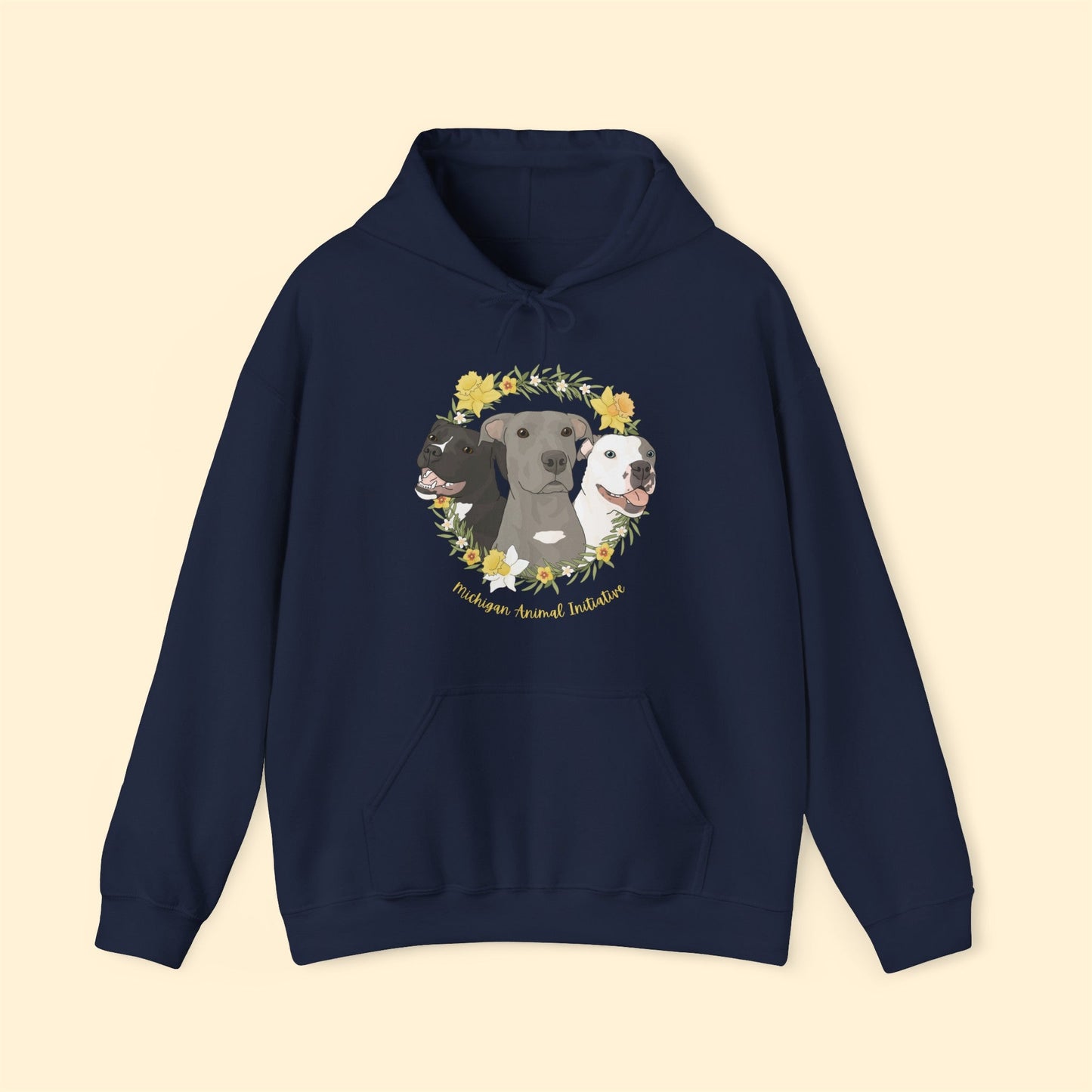 Michigan Animal Initiative | FUNDRAISER | Hooded Sweatshirt - Detezi Designs - 16531786061124122945