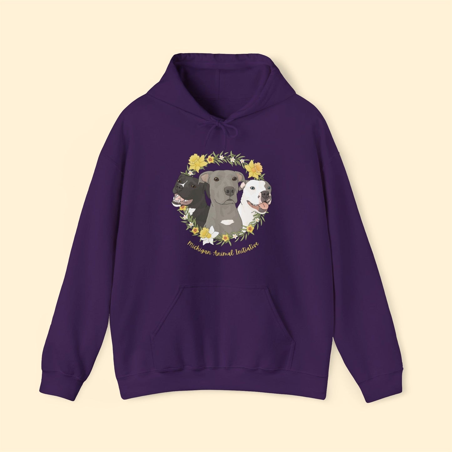 Michigan Animal Initiative | FUNDRAISER | Hooded Sweatshirt - Detezi Designs - 24049080118679355244