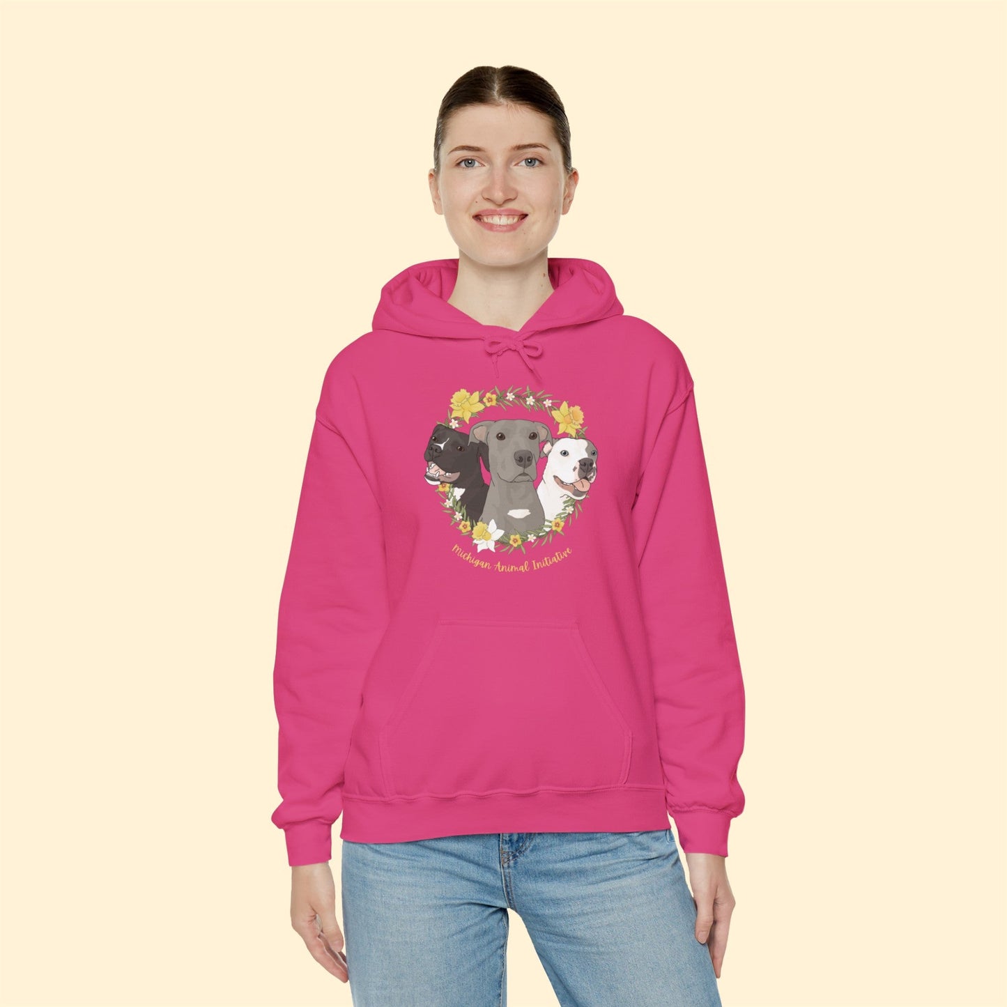 Michigan Animal Initiative | FUNDRAISER | Hooded Sweatshirt - Detezi Designs - 93010453073625650012