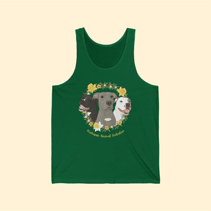 Michigan Animal Initiative | FUNDRAISER | Unisex Jersey Tank - Detezi Designs - 16750735212456243761