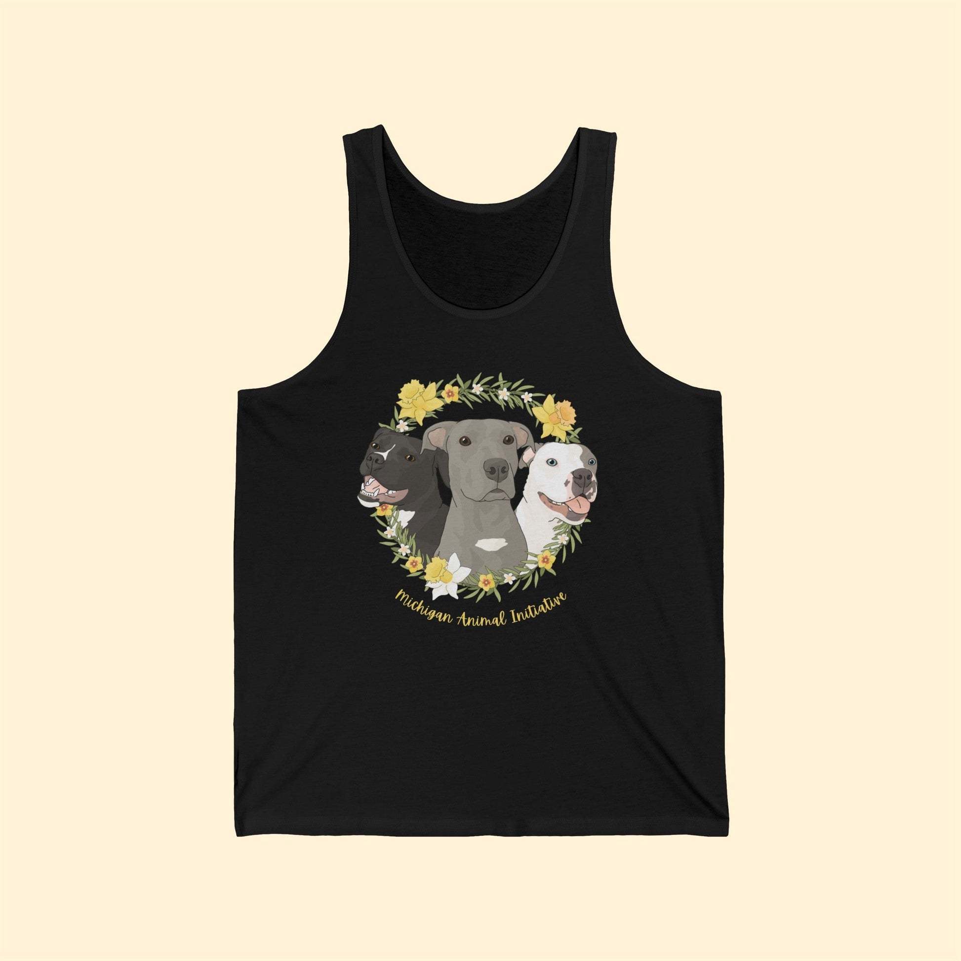 Michigan Animal Initiative | FUNDRAISER | Unisex Jersey Tank - Detezi Designs - 19874083502690712387