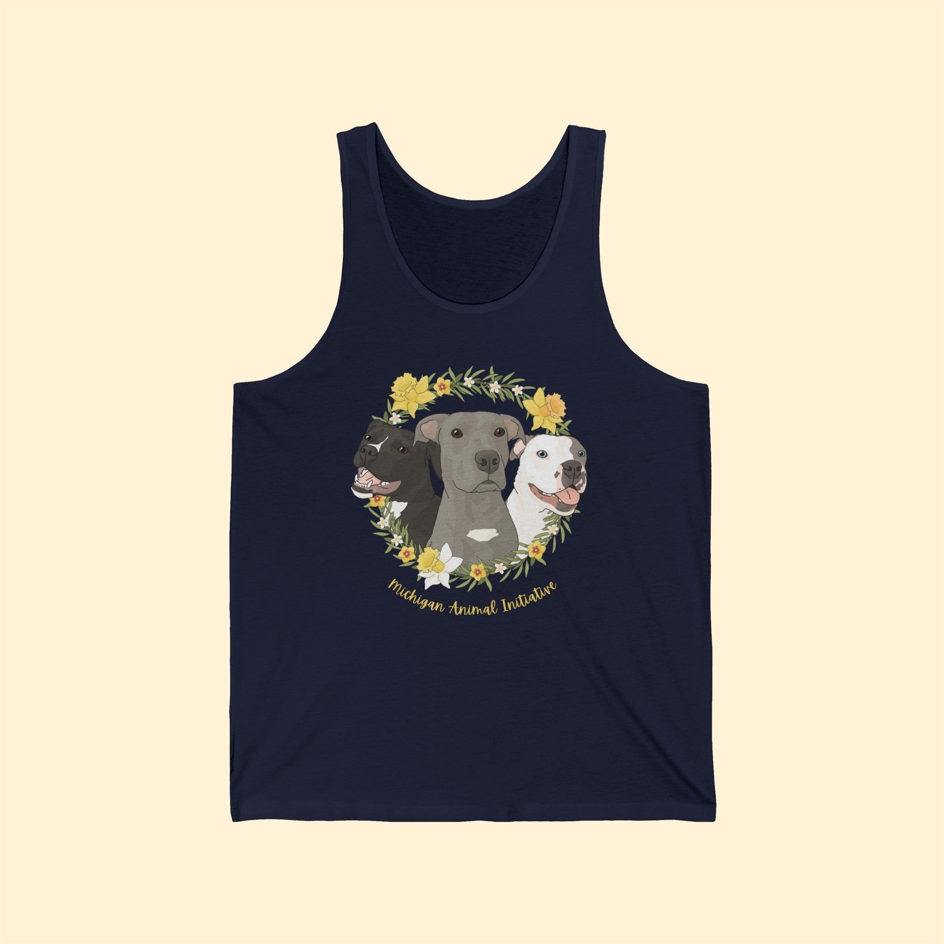 Michigan Animal Initiative | FUNDRAISER | Unisex Jersey Tank - Detezi Designs - 23193154867109569310