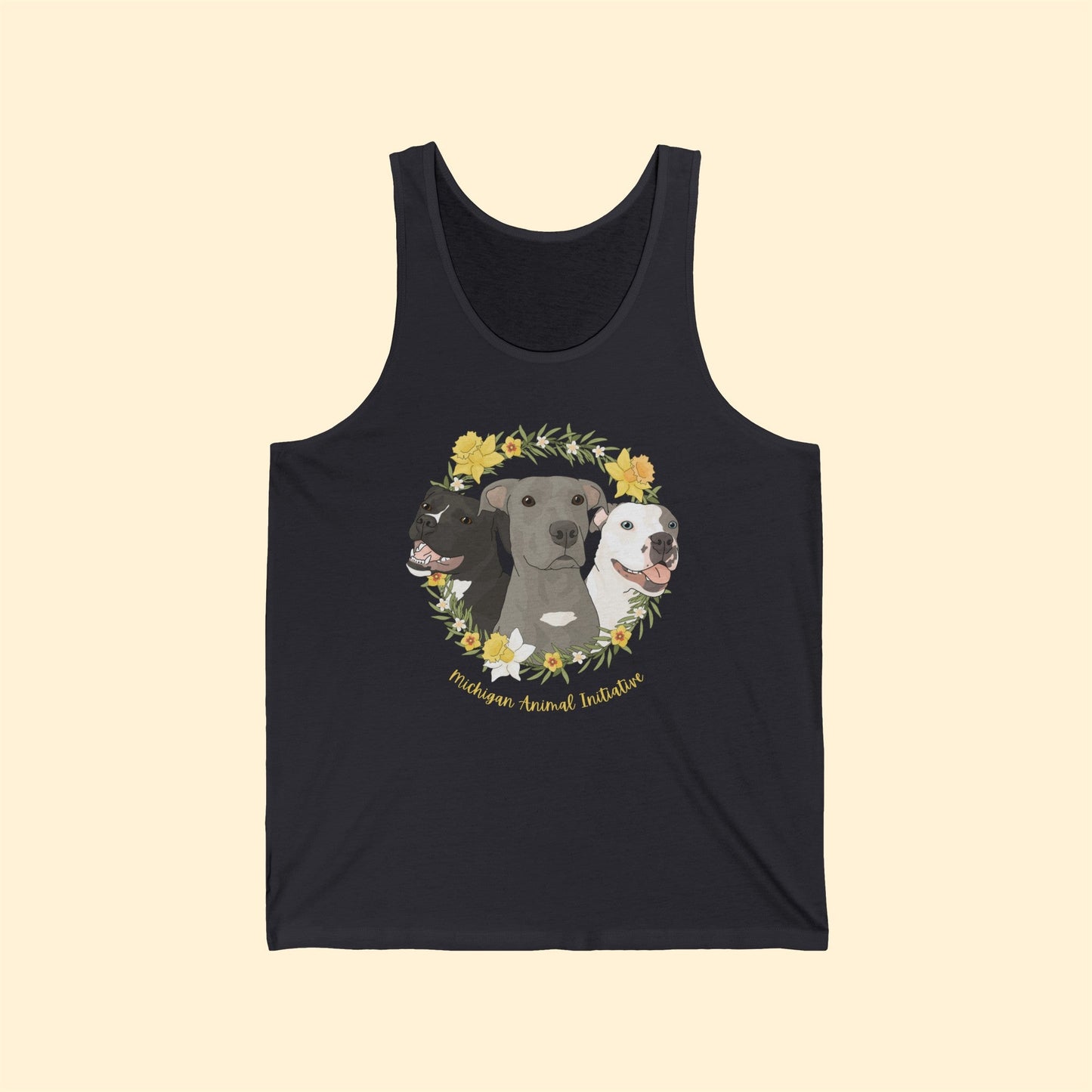 Michigan Animal Initiative | FUNDRAISER | Unisex Jersey Tank - Detezi Designs - 26803953563312962784